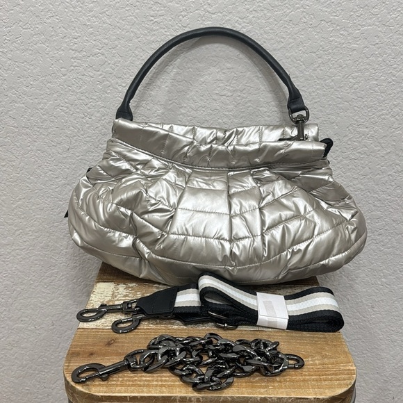 Think Rolyn Carrington Quilted Tote Purse - Picture 2 of 5